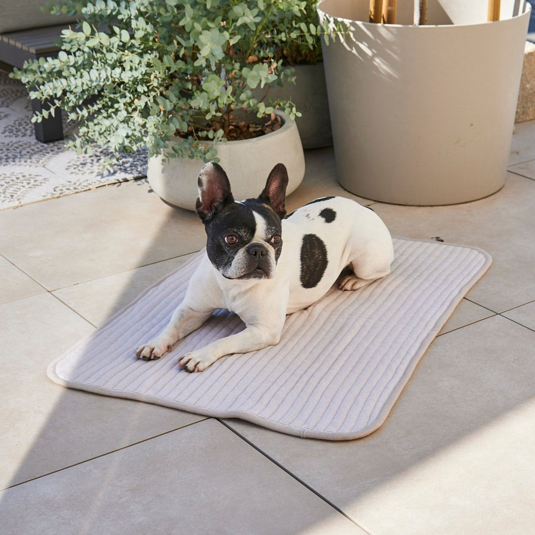 MiaCara Dog Blanket Onda Greige Beige