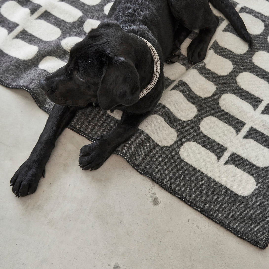 MiaCara Wool Dog Blanket Flora – Soft, Durable & Washable