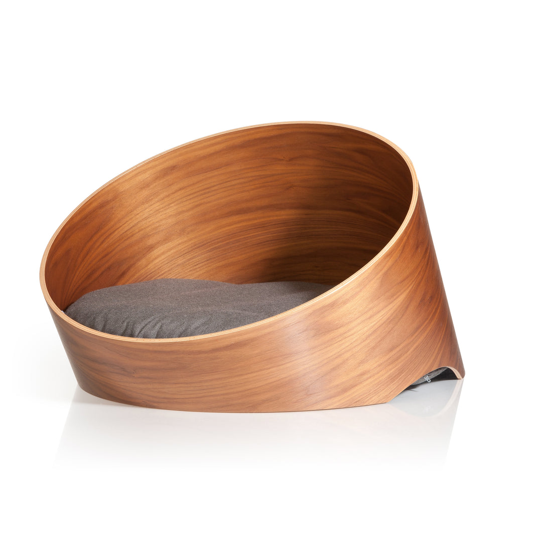Modern designer wooden dog bed MiaCara Covo