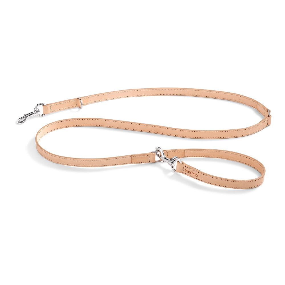 MiaCara Natural Leather Dog Lead